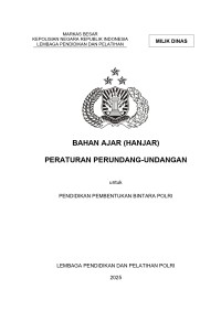 MODUL PERATURAN PRUNDANGAN 2025